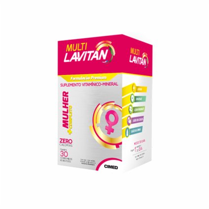 LAVITAN MULTI MULHER 30 COMPRIMIDOS REVESTIDOS