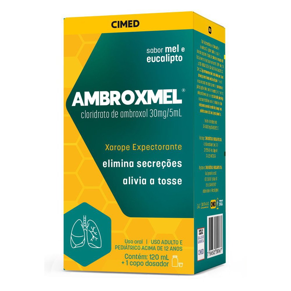 Cloridrato De Ambroxol Xarope Adulto 30mg/Ml 120ml - PanVel Farmácias