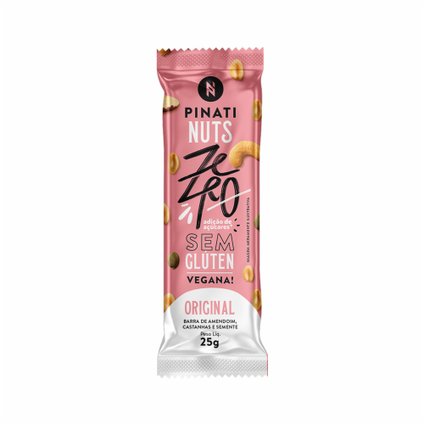 BARRA DE NUTS PINATI ZERO ORIGINAL 25G