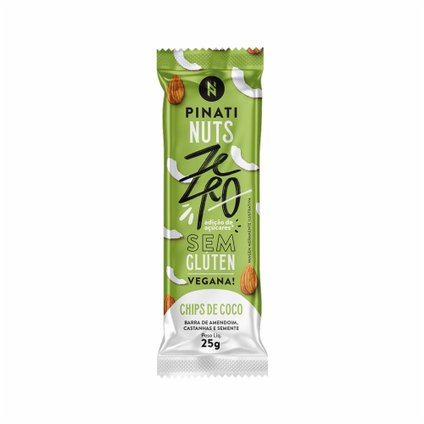 BARRA DE NUTS PINATI ZERO CHIPS DE COCO 25G