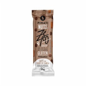 BARRA DE NUTS PINATI ZERO CAFÉ 25G