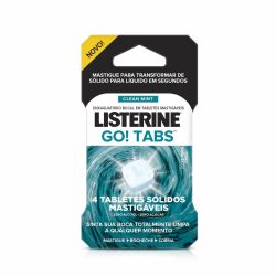 Listerine Go Tabs Com 4 Unidades