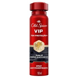  DESODORANTE ANTITRANSPIRANTE OLD SPICE AEROSSOL  VIP 150ML