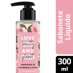 Sabonete Liquido Love Beauty And Planet Maos E Corpo Manteiga De Murumuru + Rosas 300ml