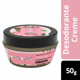 DESODORANTE CREME LOVE BEAUTY AND PLANET PAMPERING MANTEIGA DE MURUMURU E ROSA 50G