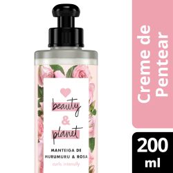 Creme Para Pentear Love Beauty And Planet Curls Intensify Manteiga De Murumuru & Rosa 200ml