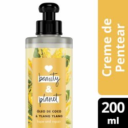 Creme Para Pentear Love Beauty And Planet Hope And Repair Óleo De Coco & Ylang Ylang 200ml