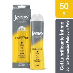 Gel Lubrificante Jontex Sensação Pele Com Pele 50g