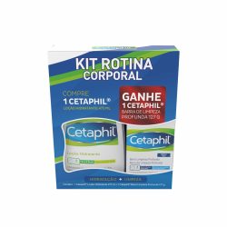 Kit Promocional Cetaphil Loção Hidratante 473ml Grátis Cetaphil Sabonete Barra Limpeza Profunda 127g