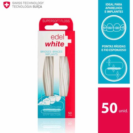 FIO DENTAL SUPERSOFT FLOSS COM 50 UNIDADES