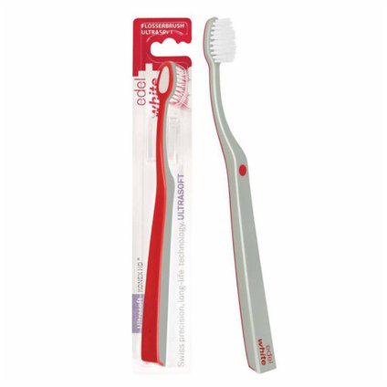 ESCOVA DENTAL EDEL+WHITE FLOSSERBRUSH ULTRASOFT