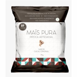 Pipoca Mais Pura Cacau 75g