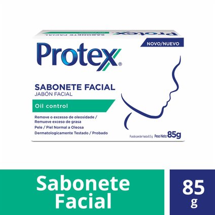 SABONETE FACIAL PROTEX OIL CONTROL 85G