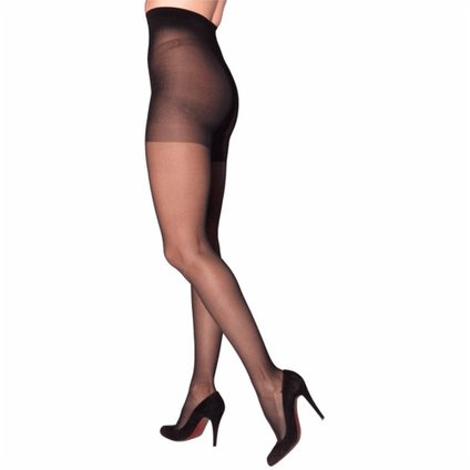 SIGVARIS EVER SHEER MEIA CALÇA - COMPRESSÃO 20-30MMHG TAM M ALTURA NORMAL PONTEIRA FECHADA PRETA