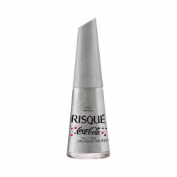 Esmalte Risqué Metalizado Viva O Lado Coca-cola Da Vida 8ml