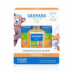 Kit Sabonete Granado Bebe Camomila
