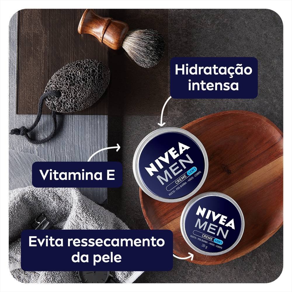NIVEA MEN CREME 4 EM 1 75G