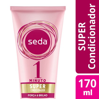 SEDA SUPER CONDICIONADOR 1 MINUTO FORÇA E BRILHO