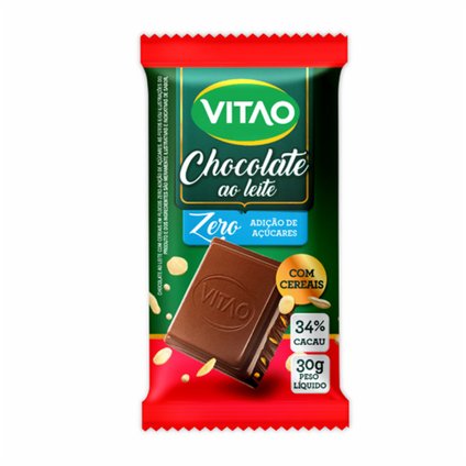 CHOCOLATE VITAO CEREAIS ZERO 30G