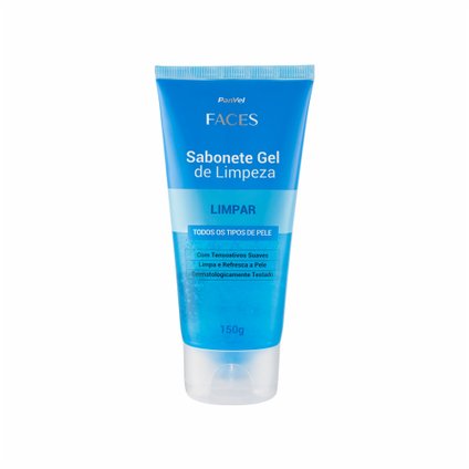 SABONETE GEL DE LIMPEZA PANVEL FACES 150G