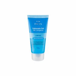 Mini Sabonete Gel De Limpeza Panvel Faces Todos Os Tipos De Pele 50g