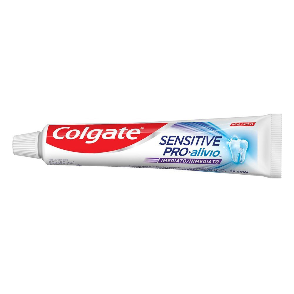 CREME DENTAL PARA DENTES SENSÍVEIS COLGATE SENSITIVE PRO-ALÍVIO IMEDIATO ORIGINAL 90G