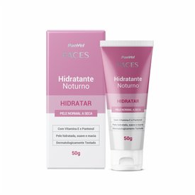 HIDRATANTE NOTURNO PANVEL FACES NORMAL A SECA 50G