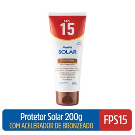PROTETOR SOLAR PANVEL SOLAR COM ACELERADOR DE BRONZEADO FPS 15 200G