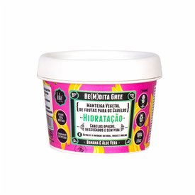 BE(M)DITA GHEE LOLA COSMETICS HIDRATAÇÃO BANANA E ALOE E VERA 100G
