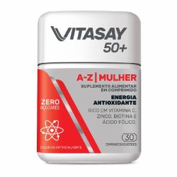 Suplemento Vitamínico Vitasay 50+ A-z Mulher 30 Comprimidos