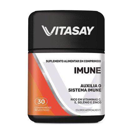 SUPLEMENTO VITAMÍNICO VITASAY IMUNE VITAMINA C 30 COMPRIMIDOS