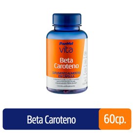VITAMINA A (BETACAROTENO) PANVEL VITA 60 CÁPSULAS