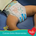FRALDA PAMPERS SUPERSEC PACOTÃO P COM 34 UNIDADES