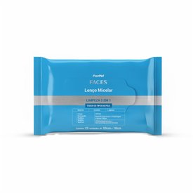 LENÇO MICELAR PANVEL FACES 25 UNIDADES
