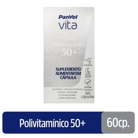 POLIVITAMÍNICO 50+ PANVEL VITA 60 CÁPSULAS