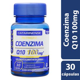COENZIMA Q10 100MG CATARINENSE 30 CÁPSULAS