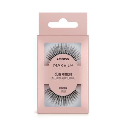 CÍLIOS POSTIÇOS  PANVEL MAKE UP  - INTERCALADO VOLUME