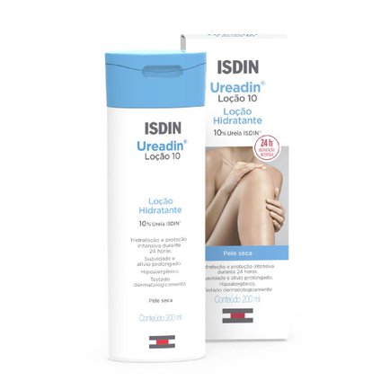 LOÇÃO CORPORAL DE HIDRATAÇÃO INTENSA ISDIN UREADIN 10 200ML