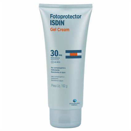 PROTETOR SOLAR CORPORAL ISDIN GEL CREAM FPS30 192G