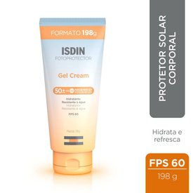PROTETOR SOLAR CORPORAL ISDIN GEL CREAM FPS 50+