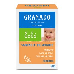 Sabonete Relaxante Em Barra Granado Bebê Camomila 90g