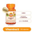 SUPLEMENTO ALIMENTAR SUNDOWN VITAMINA D 2.000 UI 200 CÁPSULAS