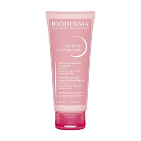 GEL DE LIMPEZA FACIAL MICELAR CALMANTE E HIDRATANTE BIODERMA SENSIBIO GEL MOUSSANT 100ML