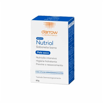 SABONETE EM BARRA HIDRATANTE NUTRIOL 80G
