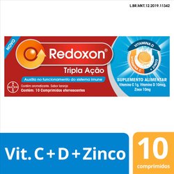 Redoxon Tripla Ação 10 Comprimidos Efervescentes
