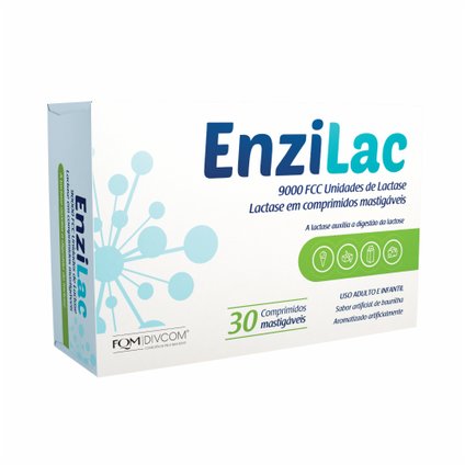 ENZILAC 9000UI 30 COMPRIMIDOS MASTIGAVEIS