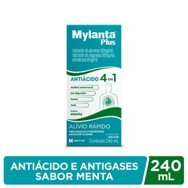 ANTIÁCIDO MYLANTA PLUS MENTA 240ML