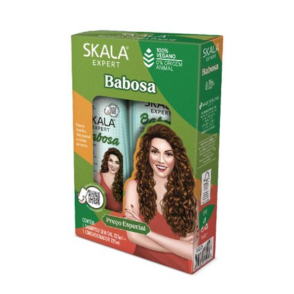 KIT SKALA BABOSA SHAMPOO 325ML + CONDICIONADOR 325ML