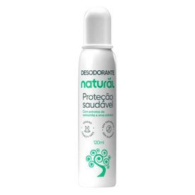 DESODORANTE NATURAL SUAVETEX SPRAY COM EXTRATOS DE CAMOMILA + ERVA CIDREIRA SEM ALUMINIO 120ML