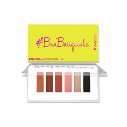 PALETA DE SOMBRAS BOCA ROSA #BEMBASIQUINHA